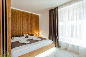 Luxurious double bedroom in Lux Plus apartment for 6 guests, Miracle Seasons Demänová, Jasná, Liptov